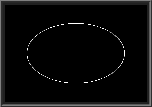 Drawing ellipse in BASIC