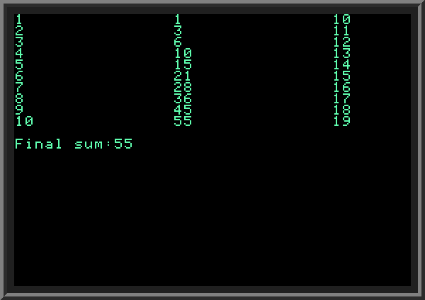 FOR loops ignore final value and STEP value changes made during the loop