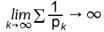 sum of the reciprocals of the primes